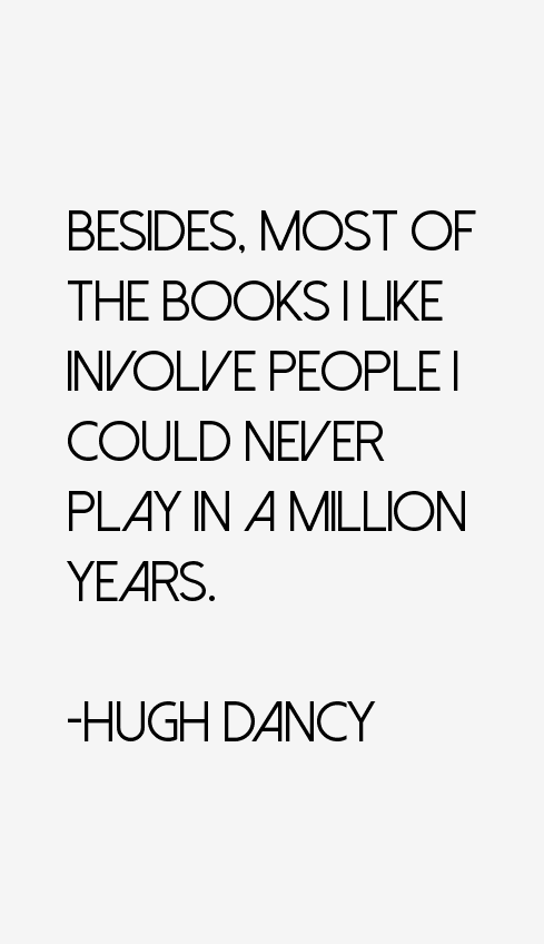 Hugh Dancy Quotes