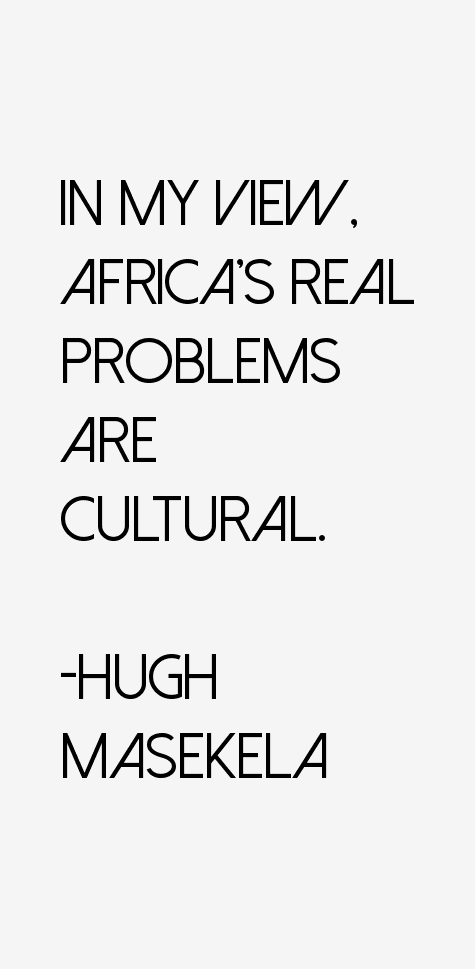 Hugh Masekela Quotes