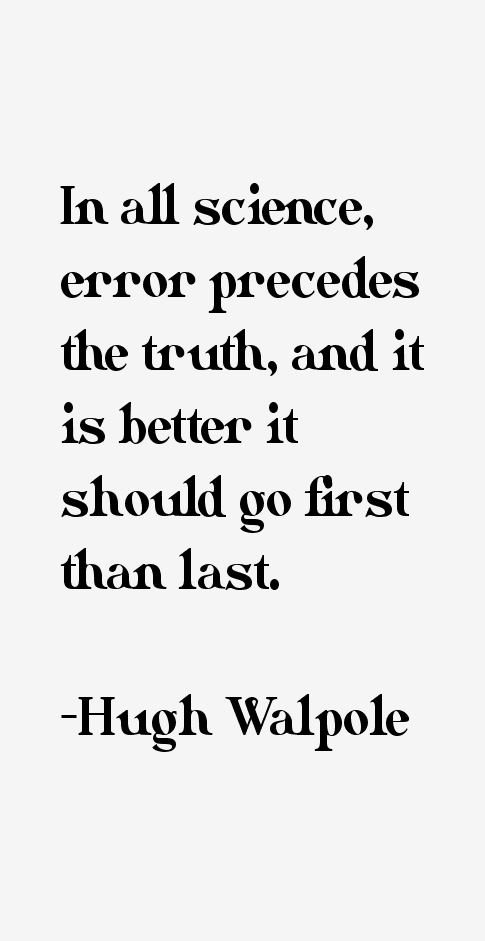 Hugh Walpole Quotes