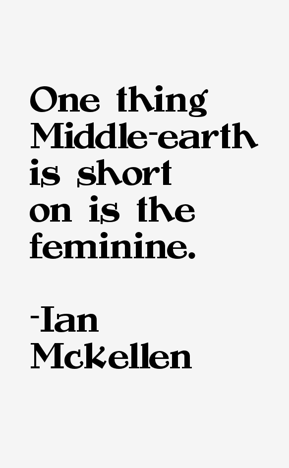 Ian Mckellen Quotes