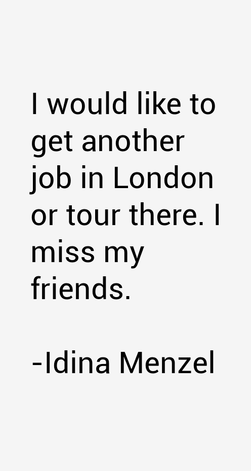 Idina Menzel Quotes