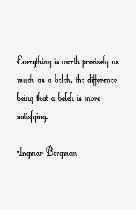 Ingmar Bergman Quotes