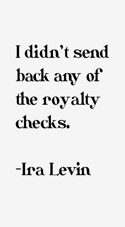 Ira Levin Quotes