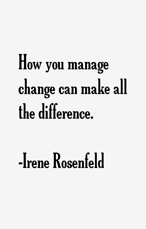 Irene Rosenfeld Quotes