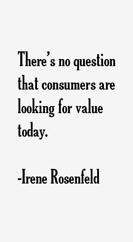 Irene Rosenfeld Quotes