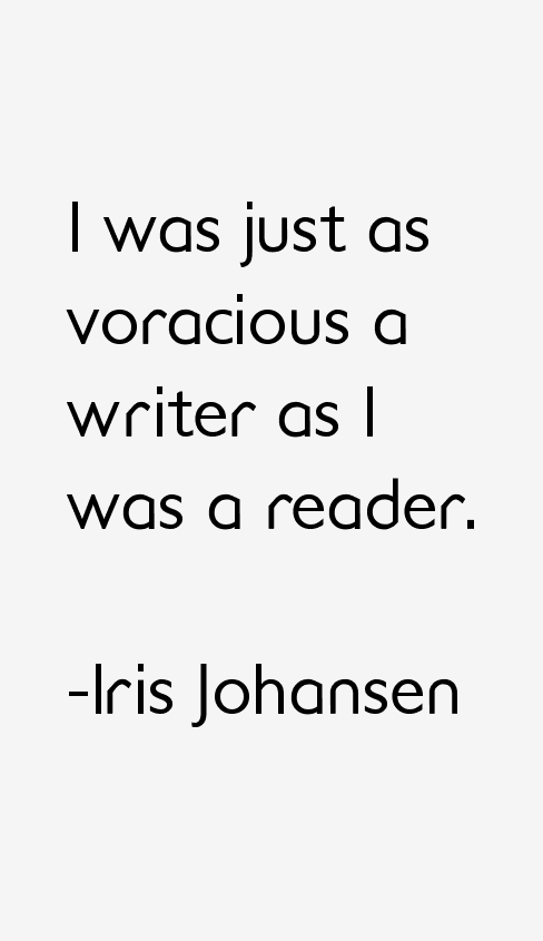 Iris Johansen Quotes