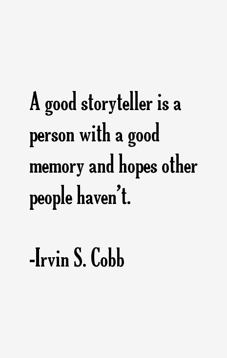 Irvin S. Cobb Quotes