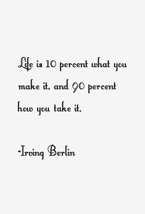 Irving Berlin Quotes
