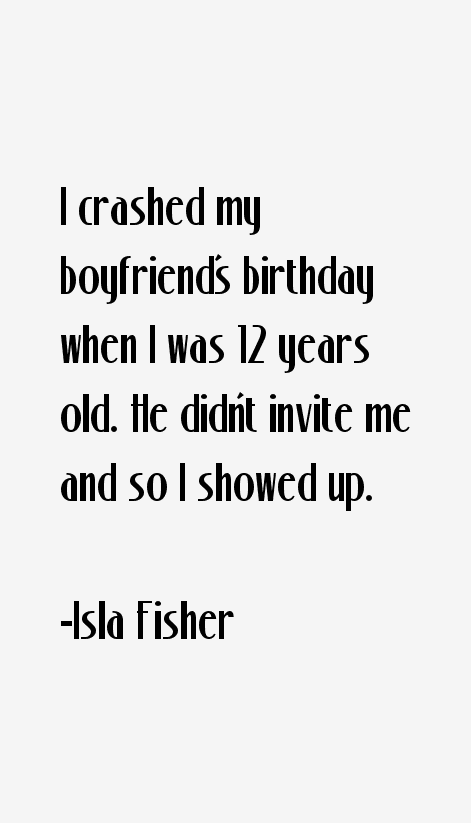 Isla Fisher Quotes