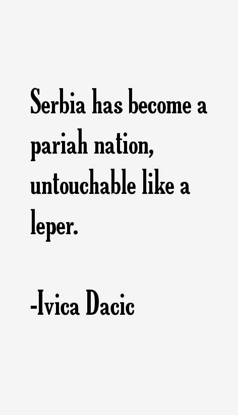 Ivica Dacic Quotes