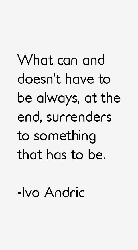 Ivo Andric Quotes