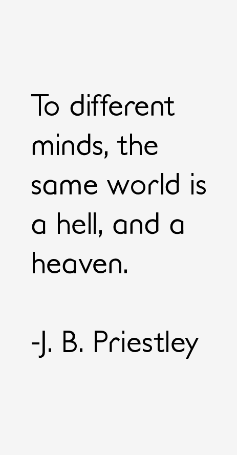 J. B. Priestley Quotes