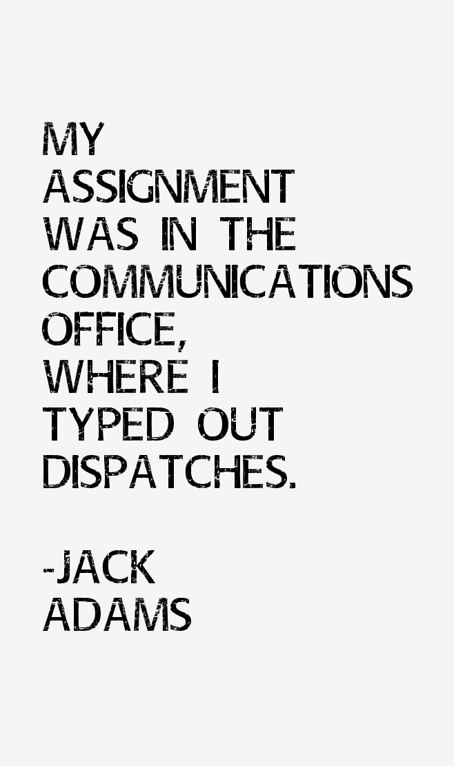 Jack Adams Quotes