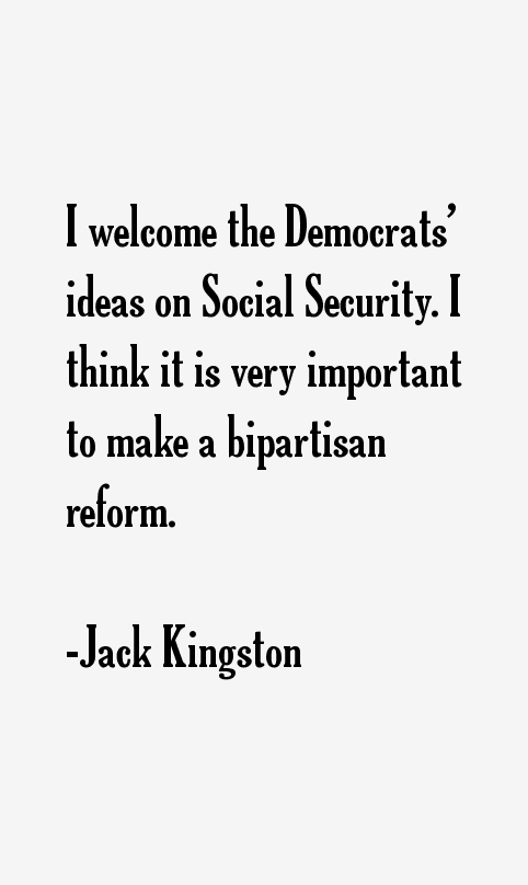 Jack Kingston Quotes