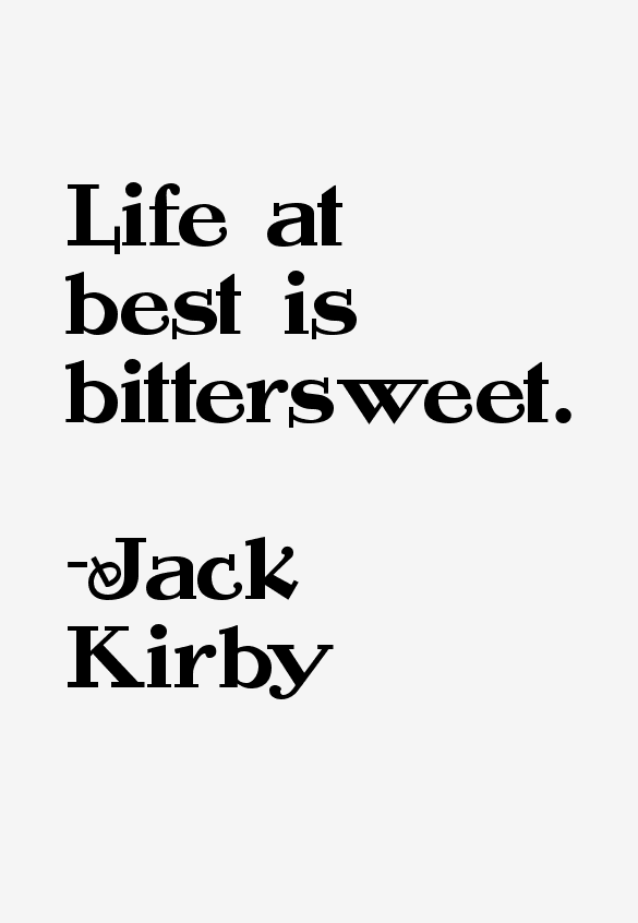 Jack Kirby Quotes