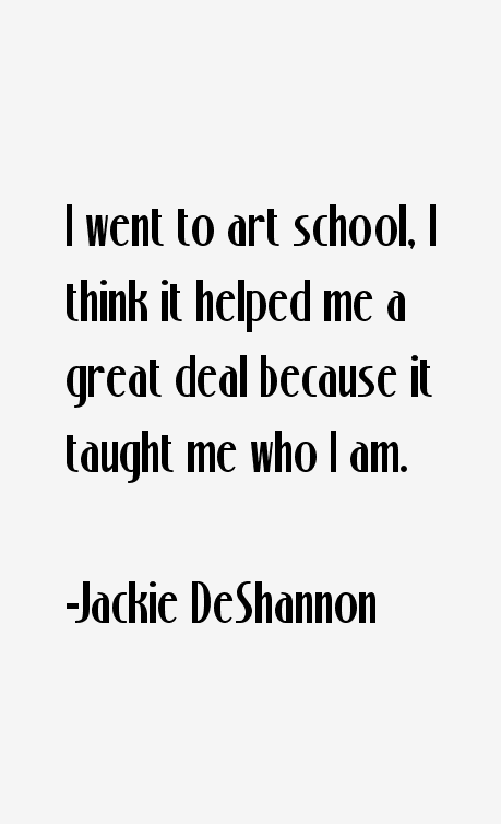 Jackie DeShannon Quotes