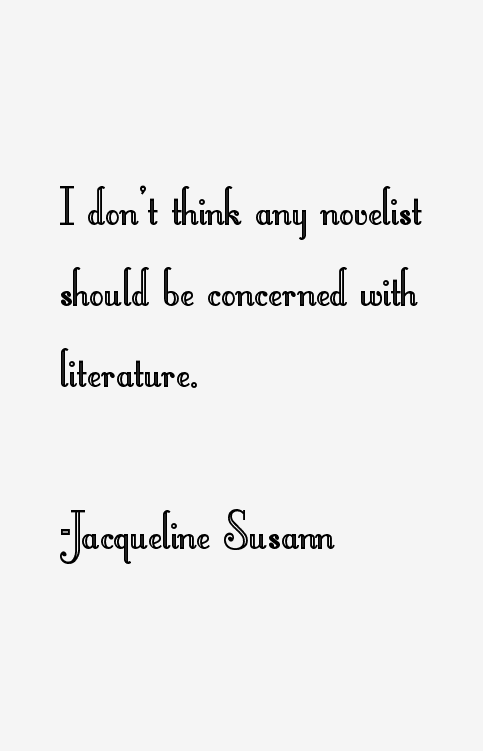 Jacqueline Susann Quotes