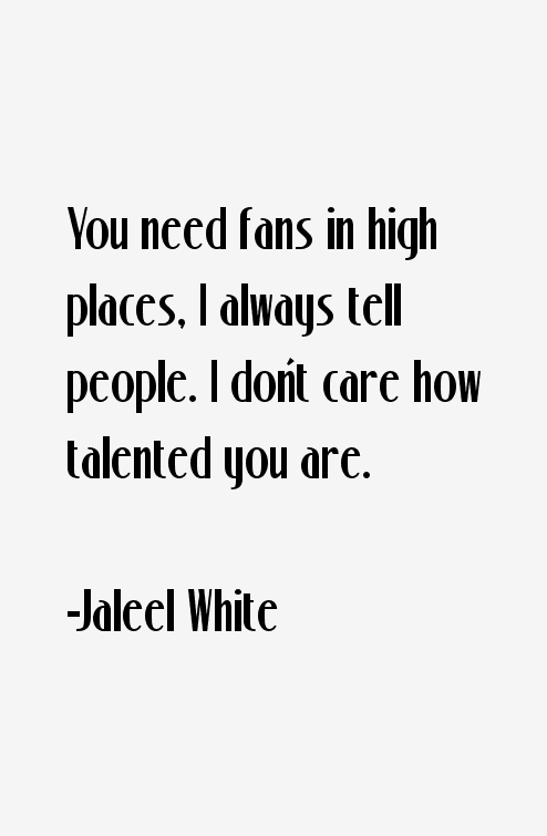 Jaleel White Quotes