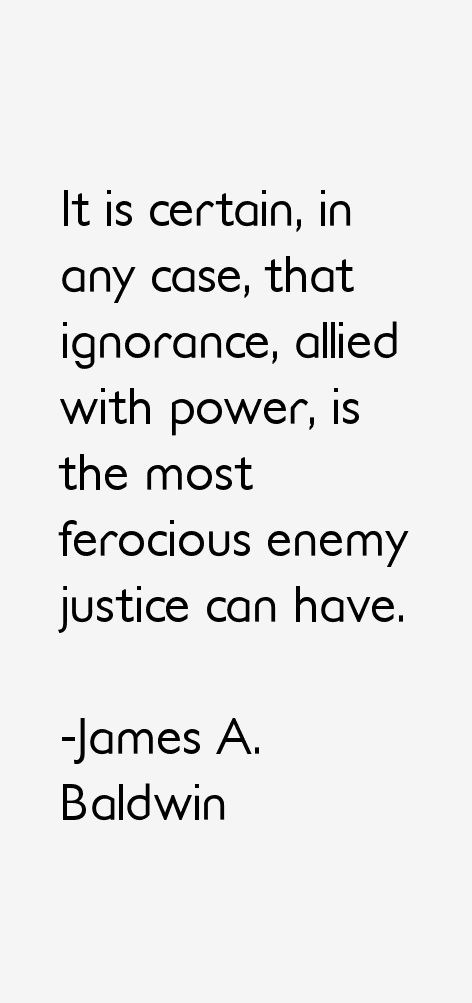 James A. Baldwin Quotes