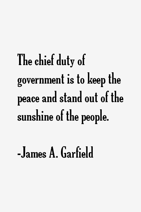 James A. Garfield Quotes