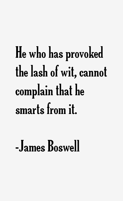 James Boswell Quotes