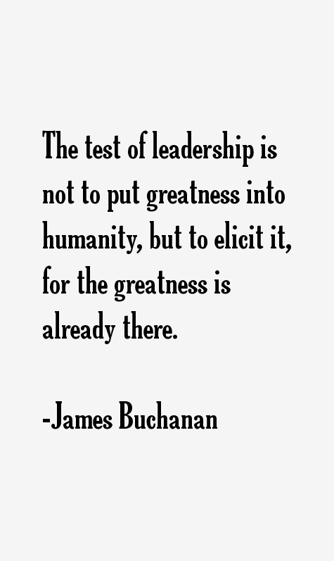 James Buchanan Quotes