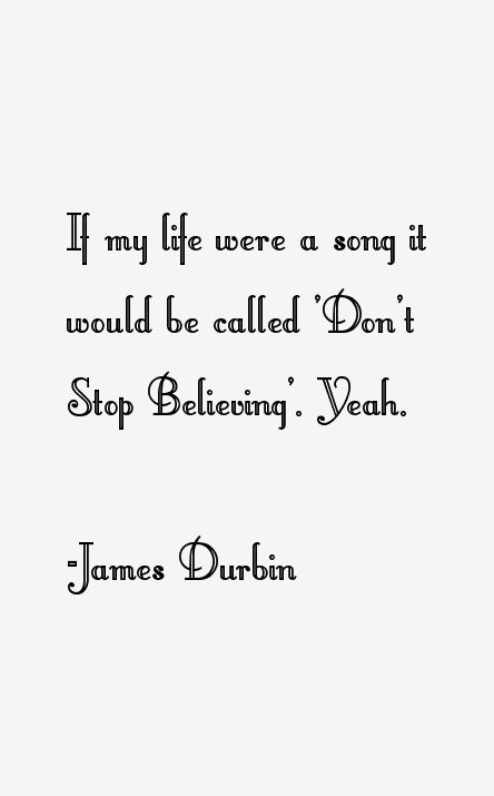 James Durbin Quotes