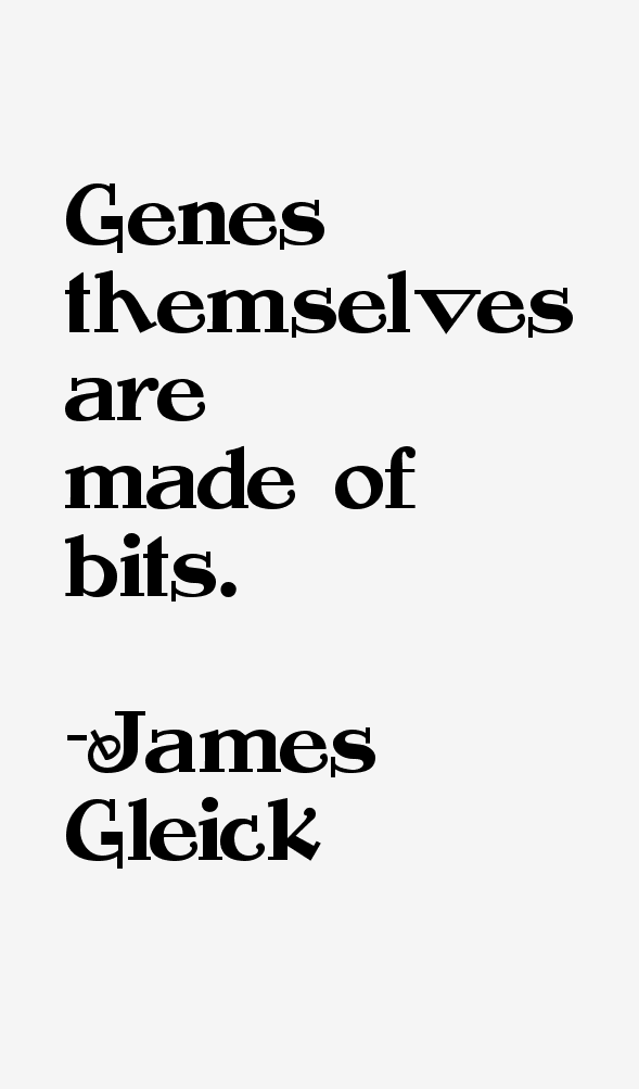 James Gleick Quotes
