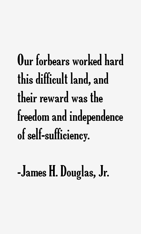 James H. Douglas, Jr. Quotes