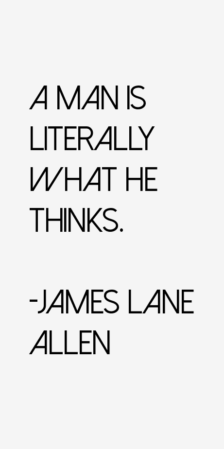 James Lane Allen Quotes