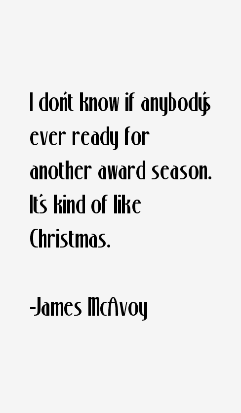 James McAvoy Quotes