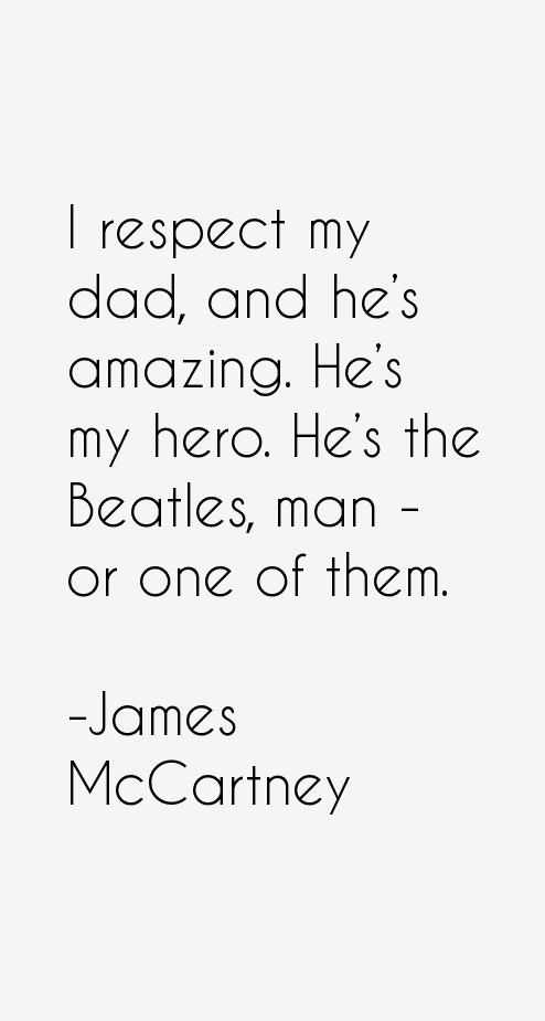 James McCartney Quotes