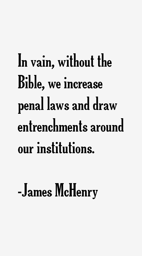 James McHenry Quotes