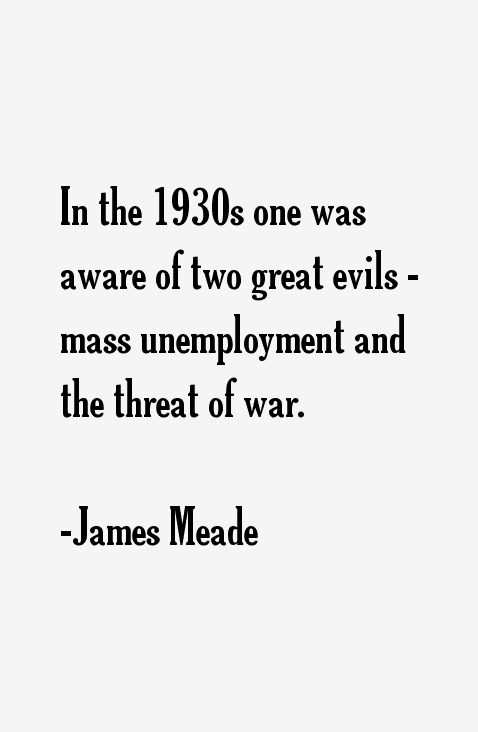 James Meade Quotes