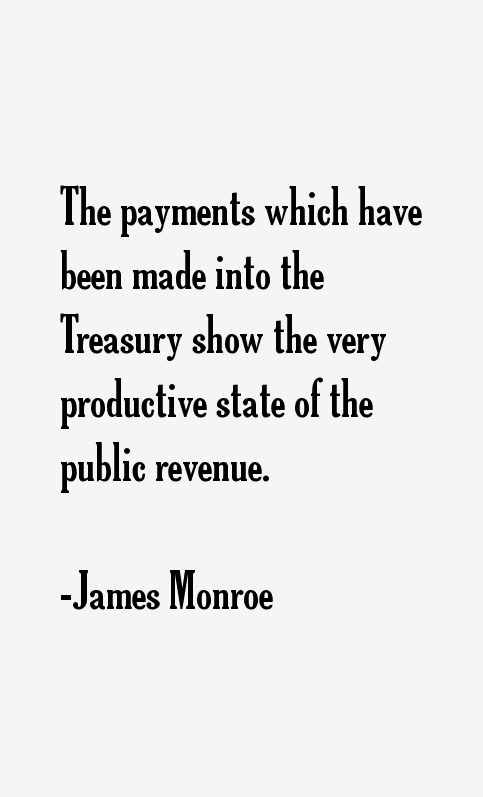 James Monroe Quotes