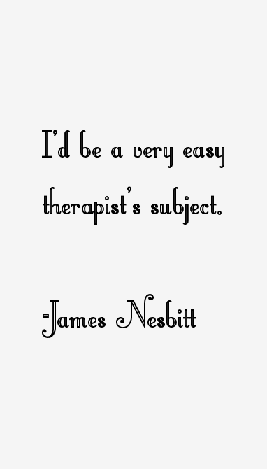 James Nesbitt Quotes