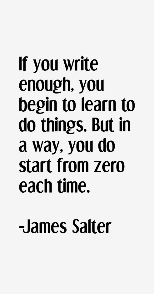 James Salter Quotes
