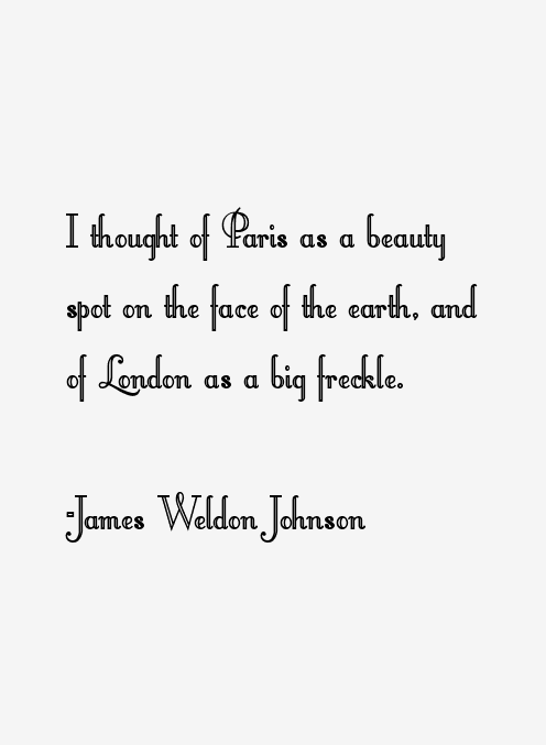 James Weldon Johnson Quotes