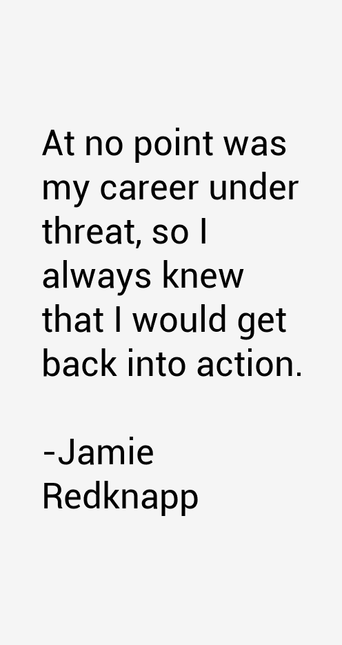 Jamie Redknapp Quotes