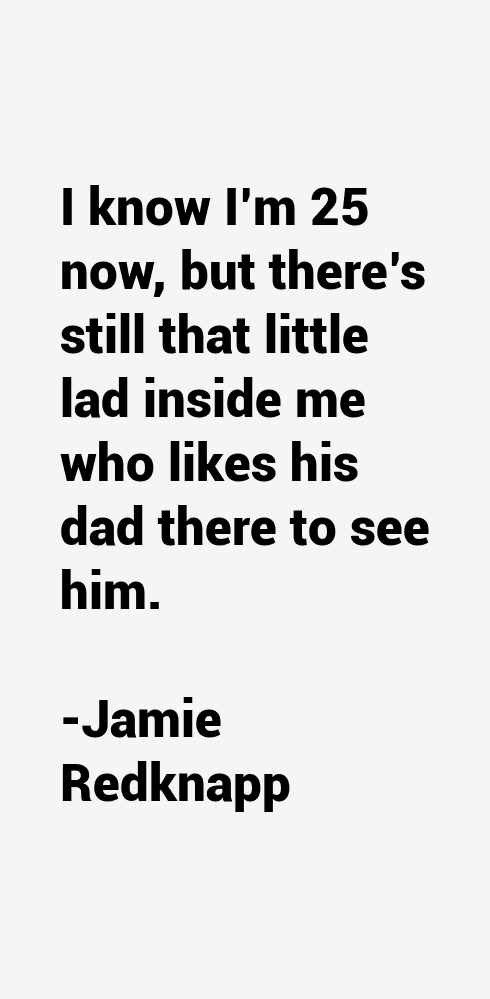 Jamie Redknapp Quotes