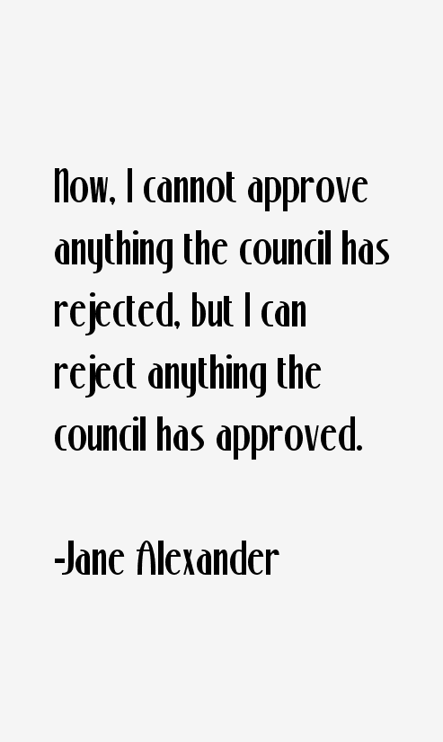 Jane Alexander Quotes