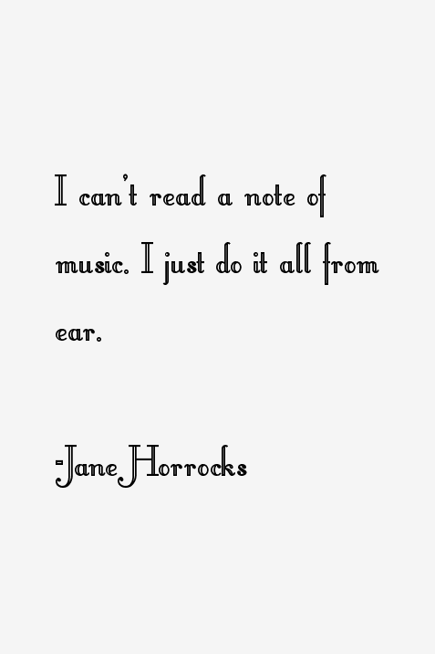 Jane Horrocks Quotes