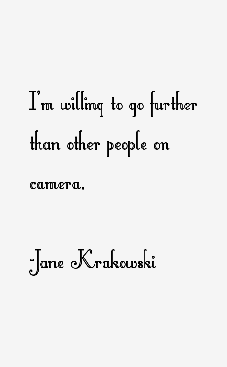 Jane Krakowski Quotes