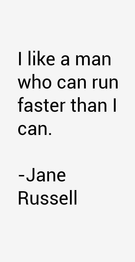 Jane Russell Quotes