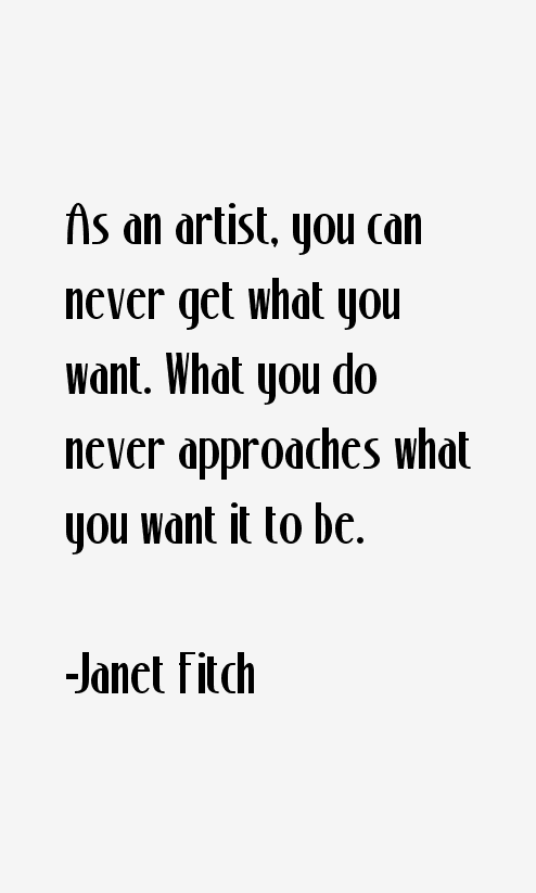 Janet Fitch Quotes