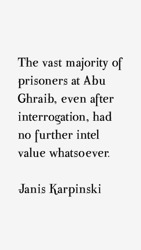 Janis Karpinski Quotes