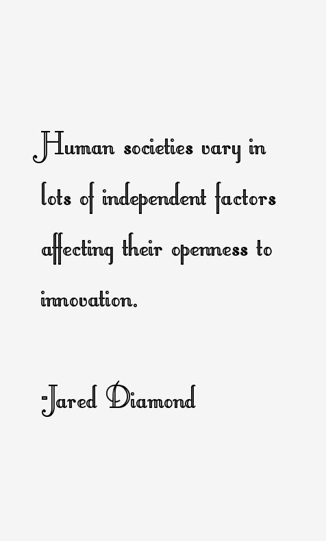 Jared Diamond Quotes