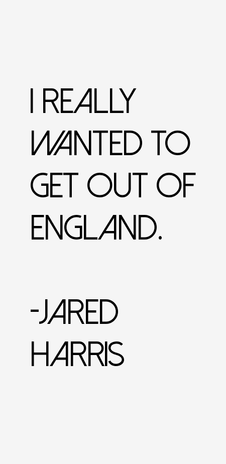 Jared Harris Quotes