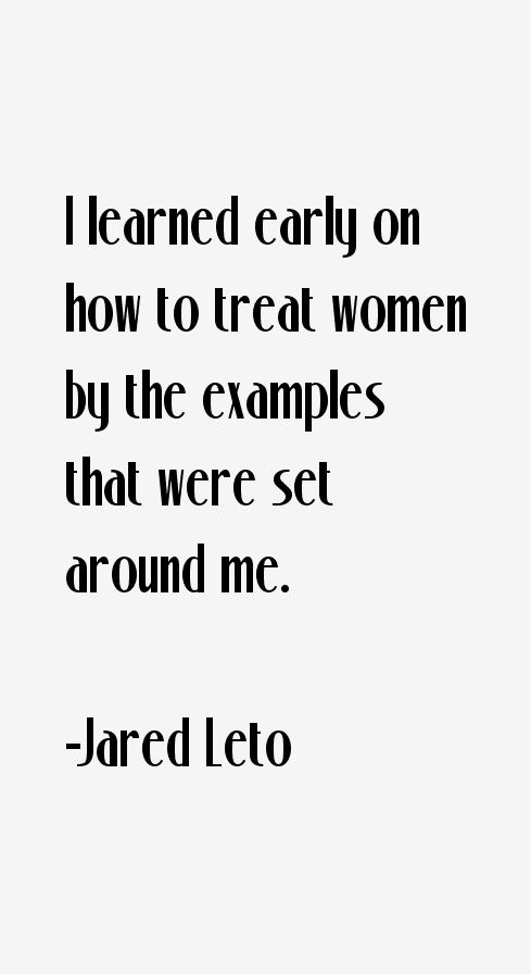 Jared Leto Quotes