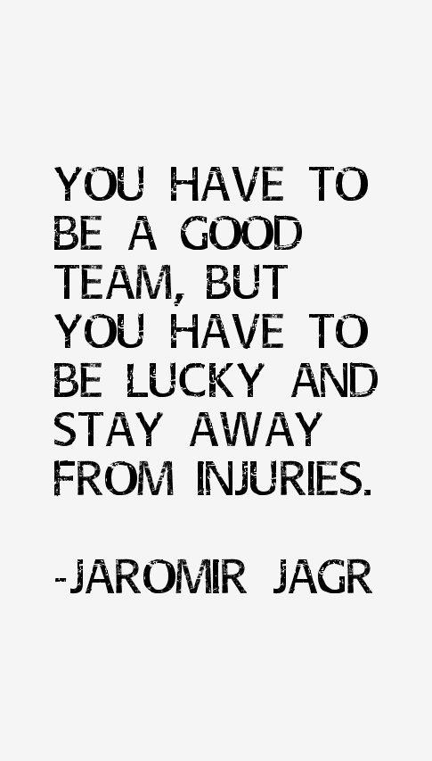 Jaromir Jagr Quotes